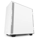 H510 White/black Compact Mid-tower Case With Tempered Glass