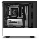 H510 White/black Compact Mid-tower Case With Tempered Glass