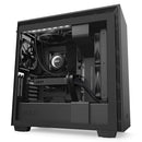 H710i Black/black Premium Atx Mid-tower With Lighting And Fan Control