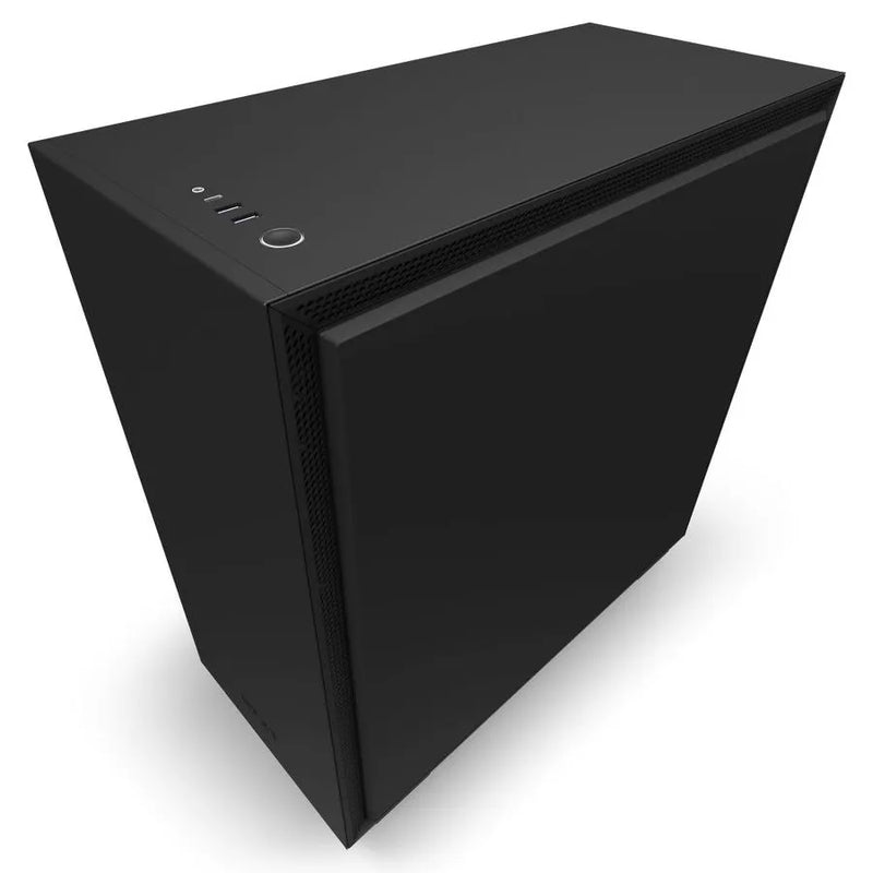 H710i Black/black Premium Atx Mid-tower With Lighting And Fan Control