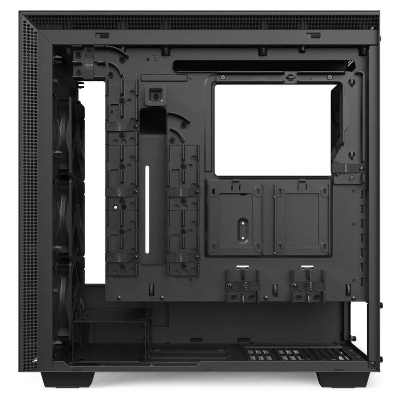 H710i Black/black Premium Atx Mid-tower With Lighting And Fan Control