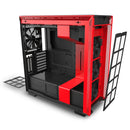 H710i Black/red Premium Atx Mid-tower With Lighting And Fan Control
