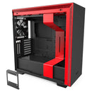 H710i Black/red Premium Atx Mid-tower With Lighting And Fan Control