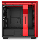 H710i Black/red Premium Atx Mid-tower With Lighting And Fan Control