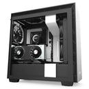 H710i White/black Premium Atx Mid-tower With Lighting And Fan Control