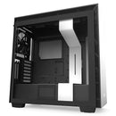 H710i White/black Premium Atx Mid-tower With Lighting And Fan Control
