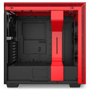 Nzxt H710 Black Red Mid-Tower Case With Tempered Glass