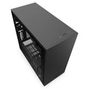 H710 Black/black Mid-tower Case With Tempered Glass
