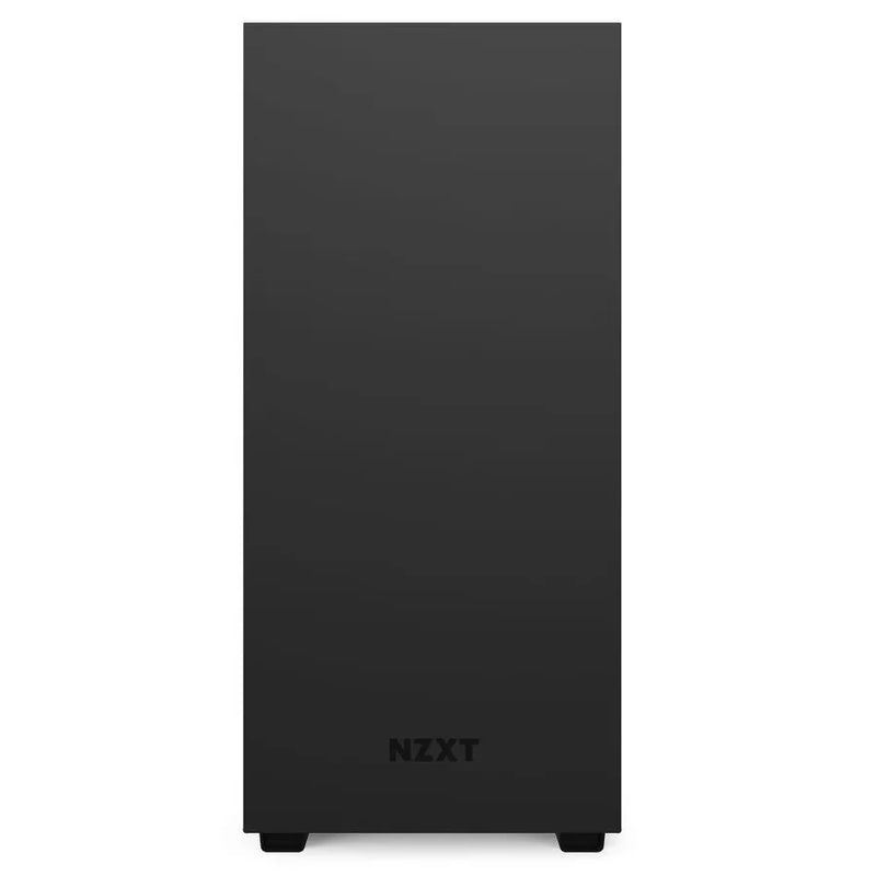 H710 Black/black Mid-tower Case With Tempered Glass