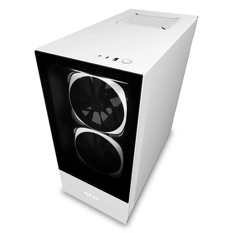 Nzxt H510 Elite White Black Premium Compact Mid-Tower Atx Case