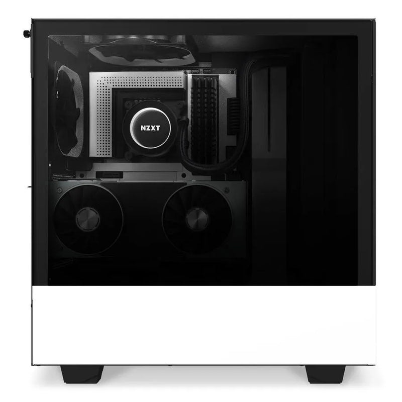 Nzxt H510 Elite White Black Premium Compact Mid-Tower Atx Case