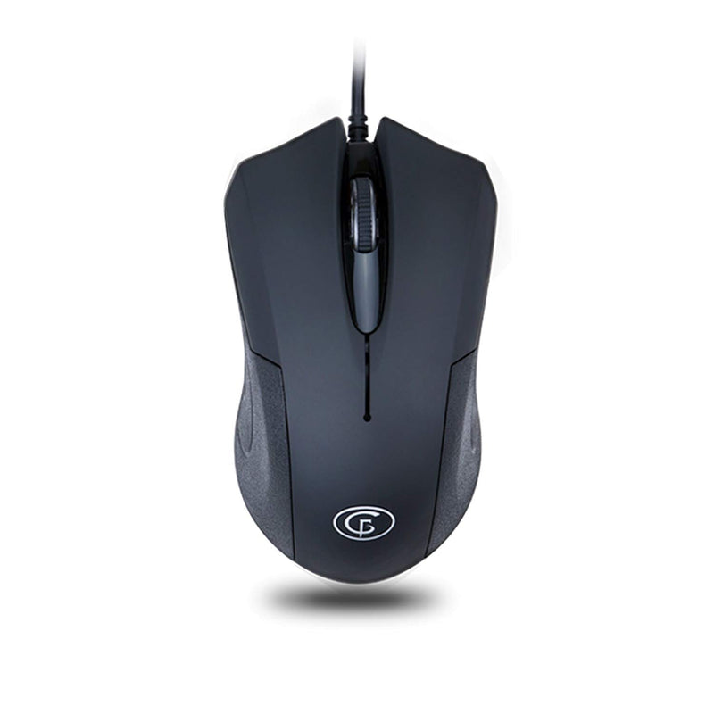 Gofreetech Wired 1000Dpi Mouse - Black