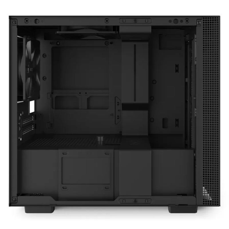 H210 Black/black Mini-itx Case With Tempered Glass
