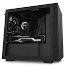 H210 Black/black Mini-itx Case With Tempered Glass