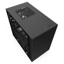 H210 Black/black Mini-itx Case With Tempered Glass