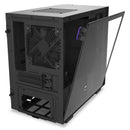 H210 Black/black Mini-itx Case With Tempered Glass