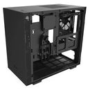 H210i Black/black Mini-itx Case With Lighting And Fan Control
