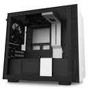 H210i White/black Mini-itx Case With Lighting And Fan Control