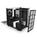H210i White/black Mini-itx Case With Lighting And Fan Control