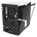 H210i White/black Mini-itx Case With Lighting And Fan Control