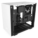 H210i White/black Mini-itx Case With Lighting And Fan Control