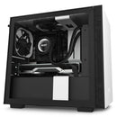 H210i White/black Mini-itx Case With Lighting And Fan Control