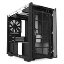 H210i White/black Mini-itx Case With Lighting And Fan Control