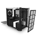Nzxt H210 White Black Mini-Itx Case With Tempered Glass