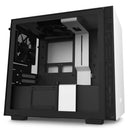 Nzxt H210 White Black Mini-Itx Case With Tempered Glass