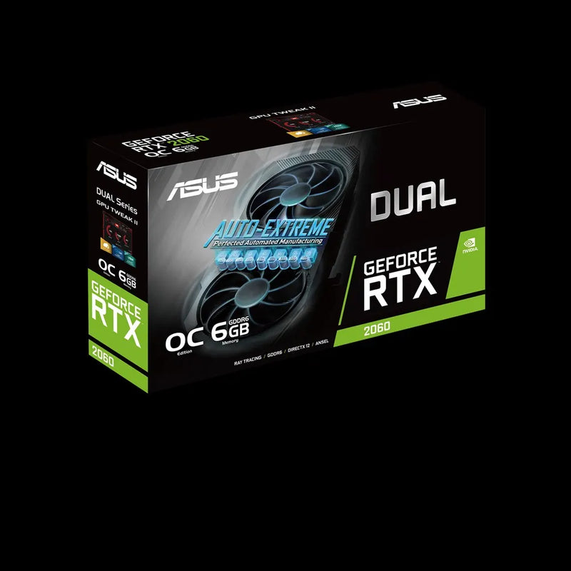 Nvidia® Geforce Rtx™ 2060; Pci Express 3.0; 12gb Gddr6; 1xdvi; 2xhdmi; 1xdp; Max Display:4; 500w; 24.2 X 13 X 5.3 Cm.