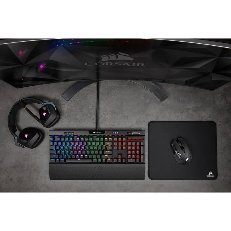 Corsair Ironclaw Rgb Wireless Rechargeable Gaming Mouse With Slispstream Wireless Technology Black Backlit Rgb Led 18000 Dpi