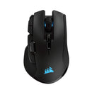 Corsair Ironclaw Rgb Wireless Rechargeable Gaming Mouse With Slispstream Wireless Technology Black Backlit Rgb Led 18000 Dpi