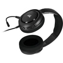 Corsair Hs35 Stereo Gaming Headset  Carbon - Multi Platform Compatibility 3.5Mm (1To2 Splitter Included)