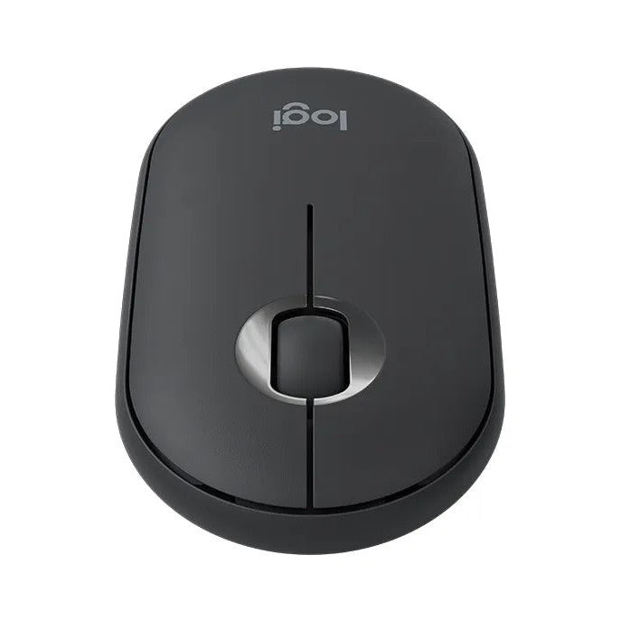 Logitech Pebble M350 Wireless Mouse - Graphite - 2.4Ghz Bt - N A - Emea - Closed Box
