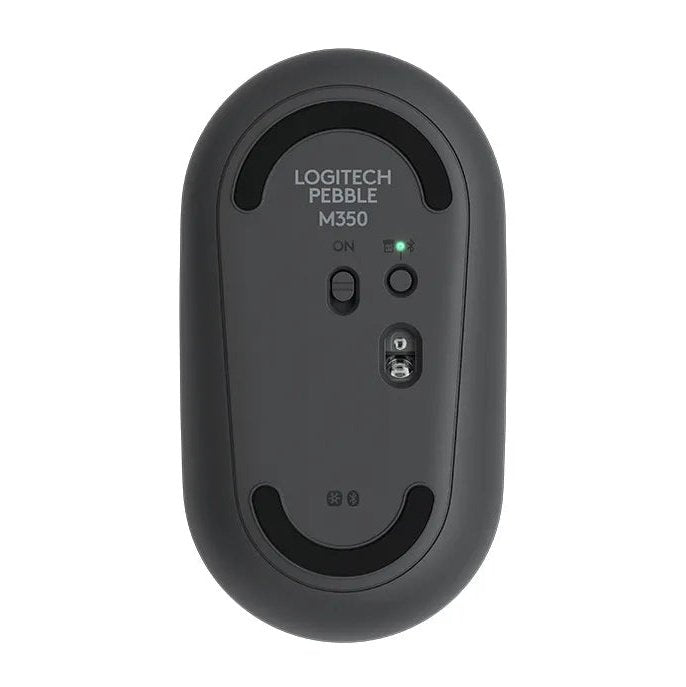 Logitech Pebble M350 Wireless Mouse - Graphite - 2.4Ghz Bt - N A - Emea - Closed Box