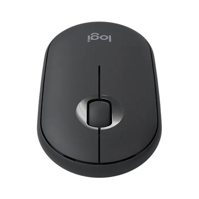 Logitech Pebble M350 Wireless Mouse - Graphite - 2.4Ghz Bt - N A - Emea - Closed Box