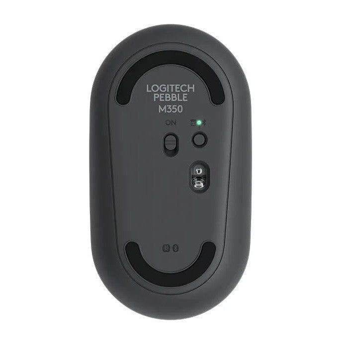 Logitech Pebble M350 Wireless Mouse - Graphite - 2.4Ghz Bt - N A - Emea - Closed Box