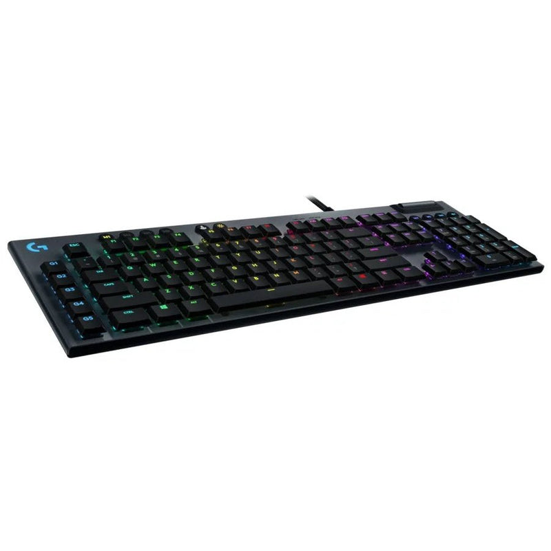 Logitech G815 Lightsync Rgb Mechanical Gaming Keyboard – Gl Linear - Carbon - Us Int'L - Usb - N A - Intnl - Linear Switch A - I