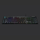 Logitech G815 Lightsync Rgb Mechanical Gaming Keyboard – Gl Linear - Carbon - Us Int'L - Usb - N A - Intnl - Linear Switch A - I