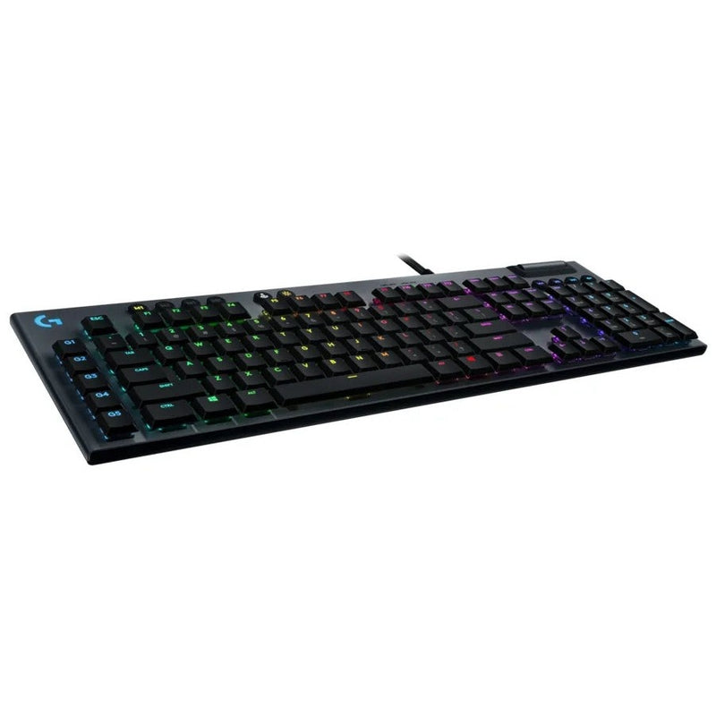 Logitech G815 Lightsync Rgb Mechanical Gaming Keyboard – Gl Linear - Carbon - Us Int'L - Usb - N A - Intnl - Linear Switch A - I