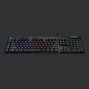 Logitech G815 Lightsync Rgb Mechanical Gaming Keyboard – Gl Linear - Carbon - Us Int'L - Usb - N A - Intnl - Linear Switch A - I