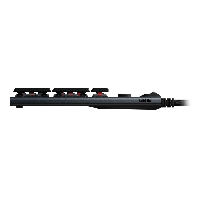 Logitech G815 Lightsync Rgb Mechanical Gaming Keyboard – Gl Linear - Carbon - Us Int'L - Usb - N A - Intnl - Linear Switch A - I