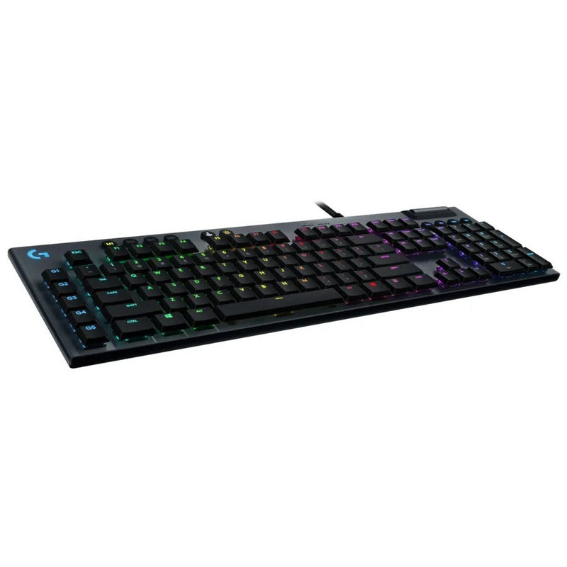Logitech G815 Lightsync Rgb Mechanical Gaming Keyboard – Gl Linear - Carbon - Us Int'L - Usb - N A - Intnl - Linear Switch A - I