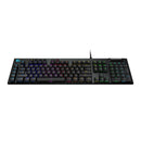 Logitech G815 Lightsync Rgb Mechanical Gaming Keyboard Carbon Clicky - Lighsync Intelligent Rgb  Low Profile Mechanical Switches
