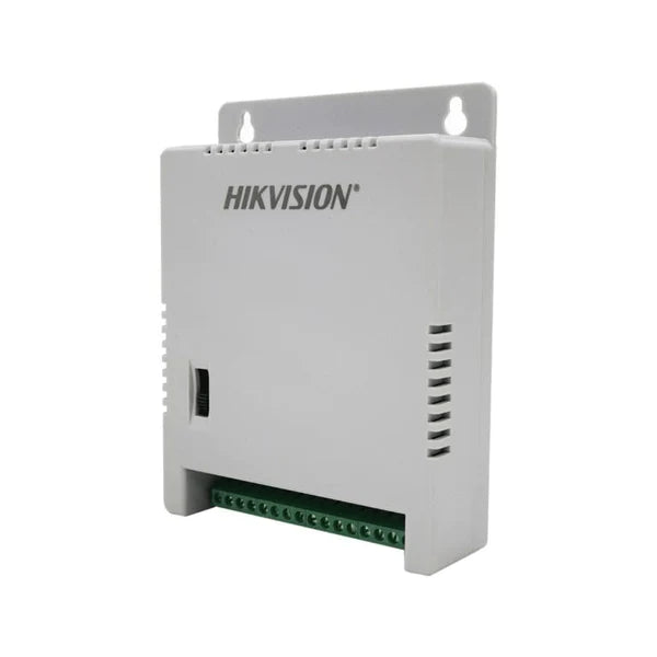Hikvision 12Vdc 10Amp 8 Channel Cctv Power Supply Input:110-220Vac, Output: 12Vdc 10A 8Ch, Ptc 1M Ac Cord With Sa Plug, Retail Box, 1 Year Warranty