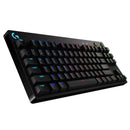 G Pro Mechanical Keyboard -  Gx Blue Clicky Switches; Programmable Lightsync Rgb ; Ultra Portable .
