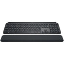 Logitech Mx Keys Plus Advanced Wireless Illuminated Keyboard With Palm Rest - Graphite - Us Int'L - 2.4Ghz Bt - N A - Intnl - With Palmrest