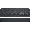 Logitech Mx Keys Plus Advanced Wireless Illuminated Keyboard With Palm Rest - Graphite - Us Int'L - 2.4Ghz Bt - N A - Intnl - With Palmrest