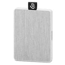 Seagate 500Gb One Touch Ssd - White  2.5''  Usb-C  Usb 3.0