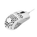 Cooler Master Mm 710 Matte White  Ultra Light 53G Gaming Mouse  Ultraweave Paracord Cable  Pixart Pmw3389 Sensor  Ptfe Skates